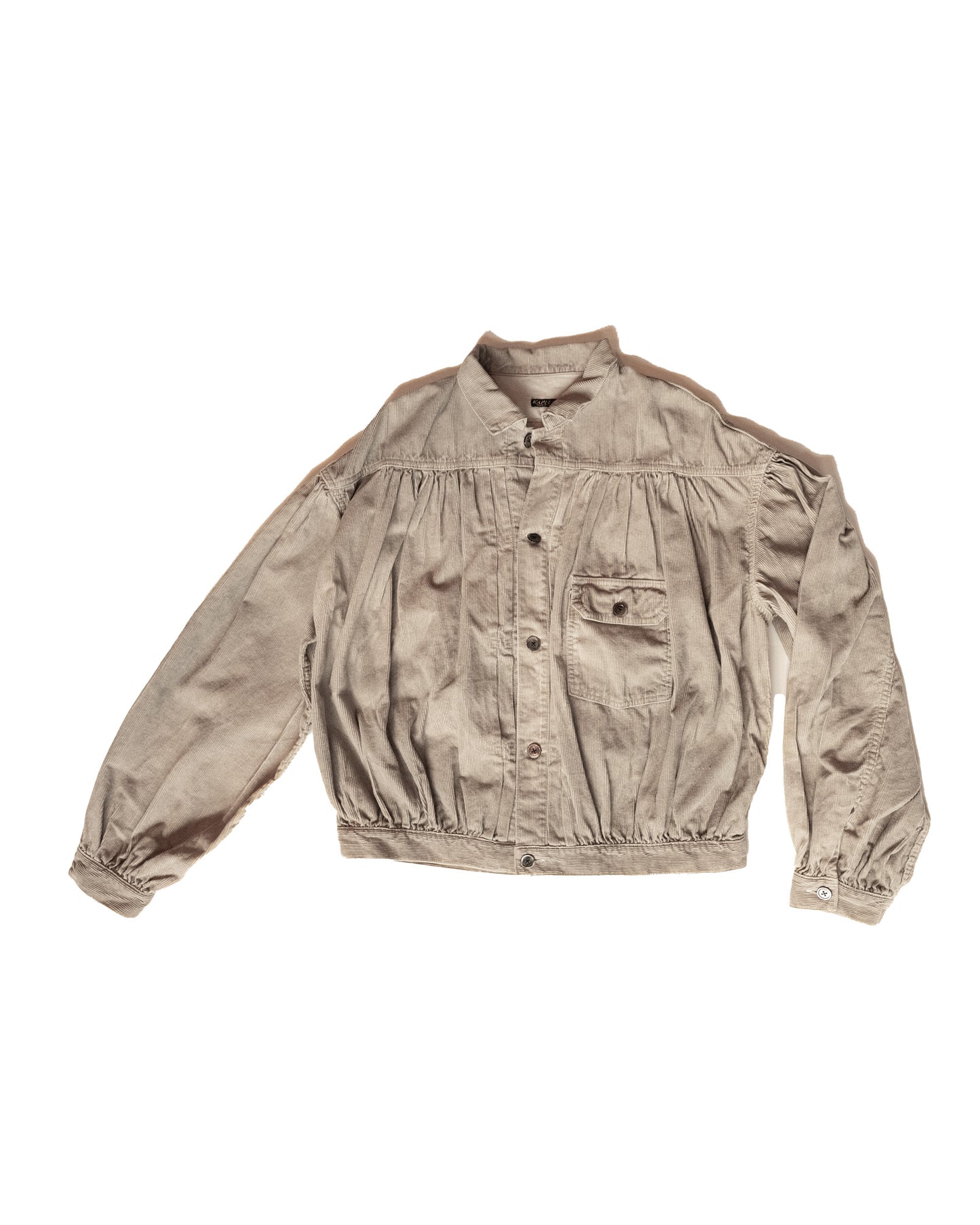 Kapital 14W Pleated Corduroy Gypsy Jacket - Deadstock