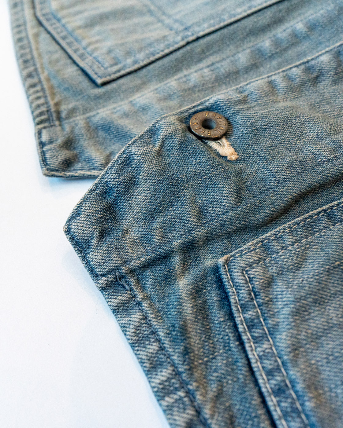 Kapital Cropped 12oz Denim Winday Jacket