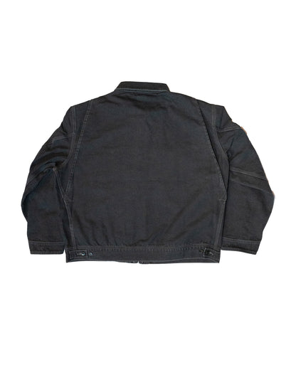 Black jacket on a white background