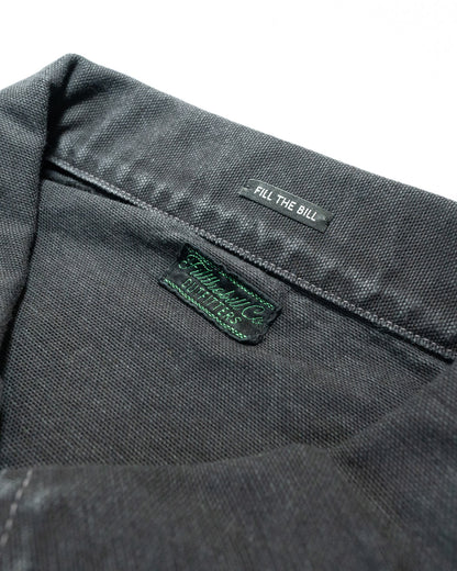 FILL THE BILL Mechanic Work Jacket (Black)