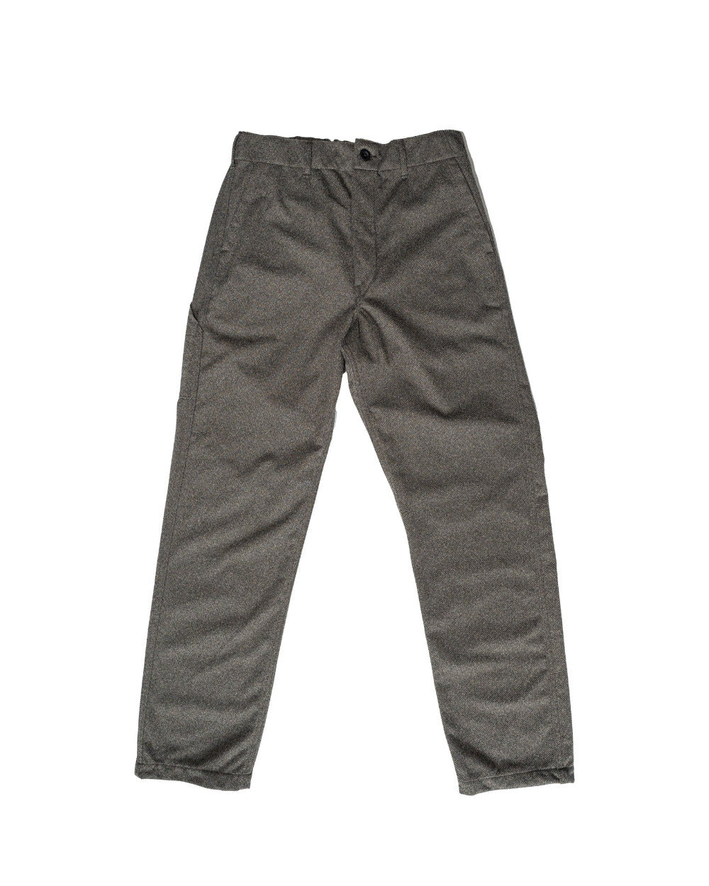 Gray-brown pants on a white background