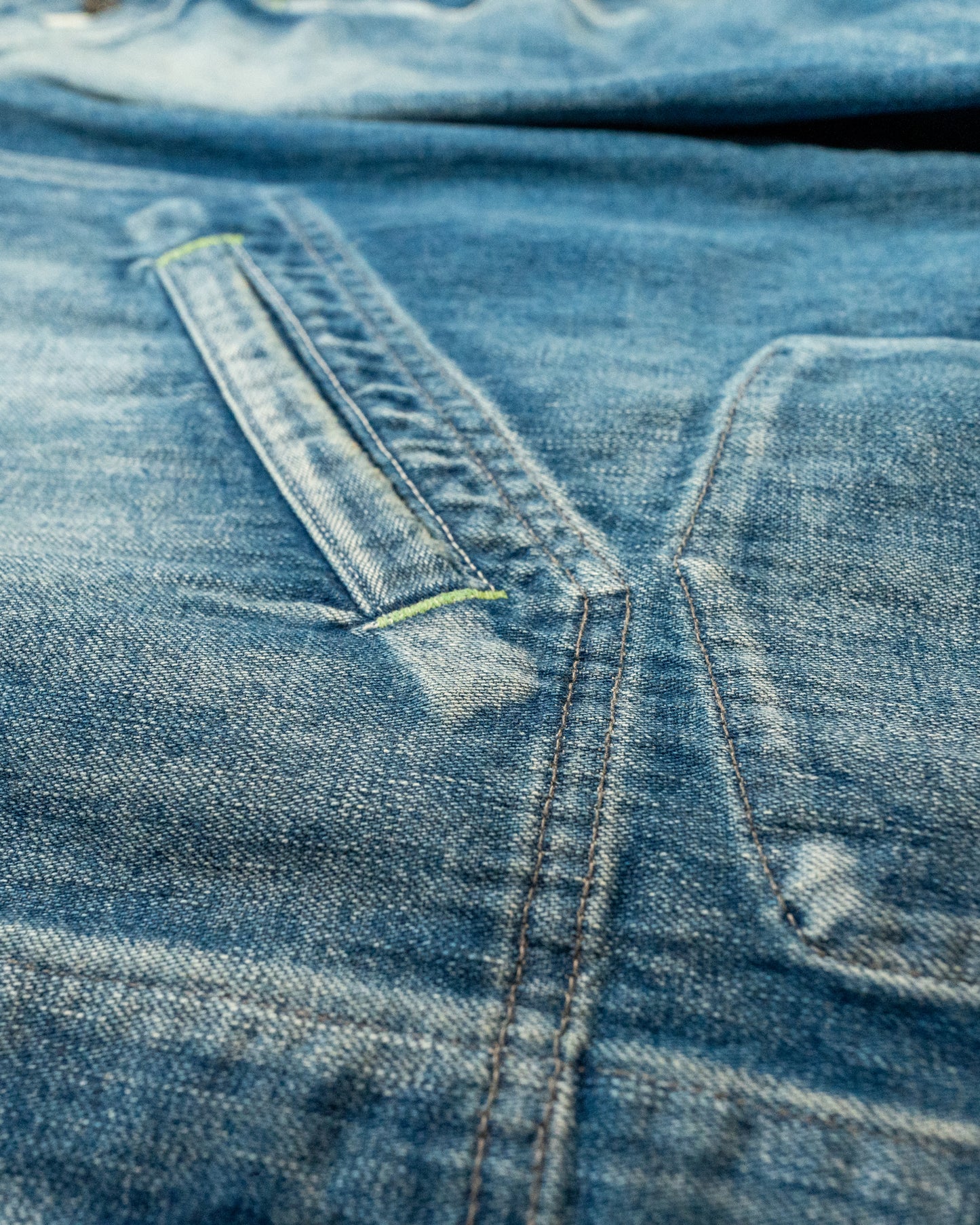 FILL THE BILL Mechanic Work Jacket (Blue)