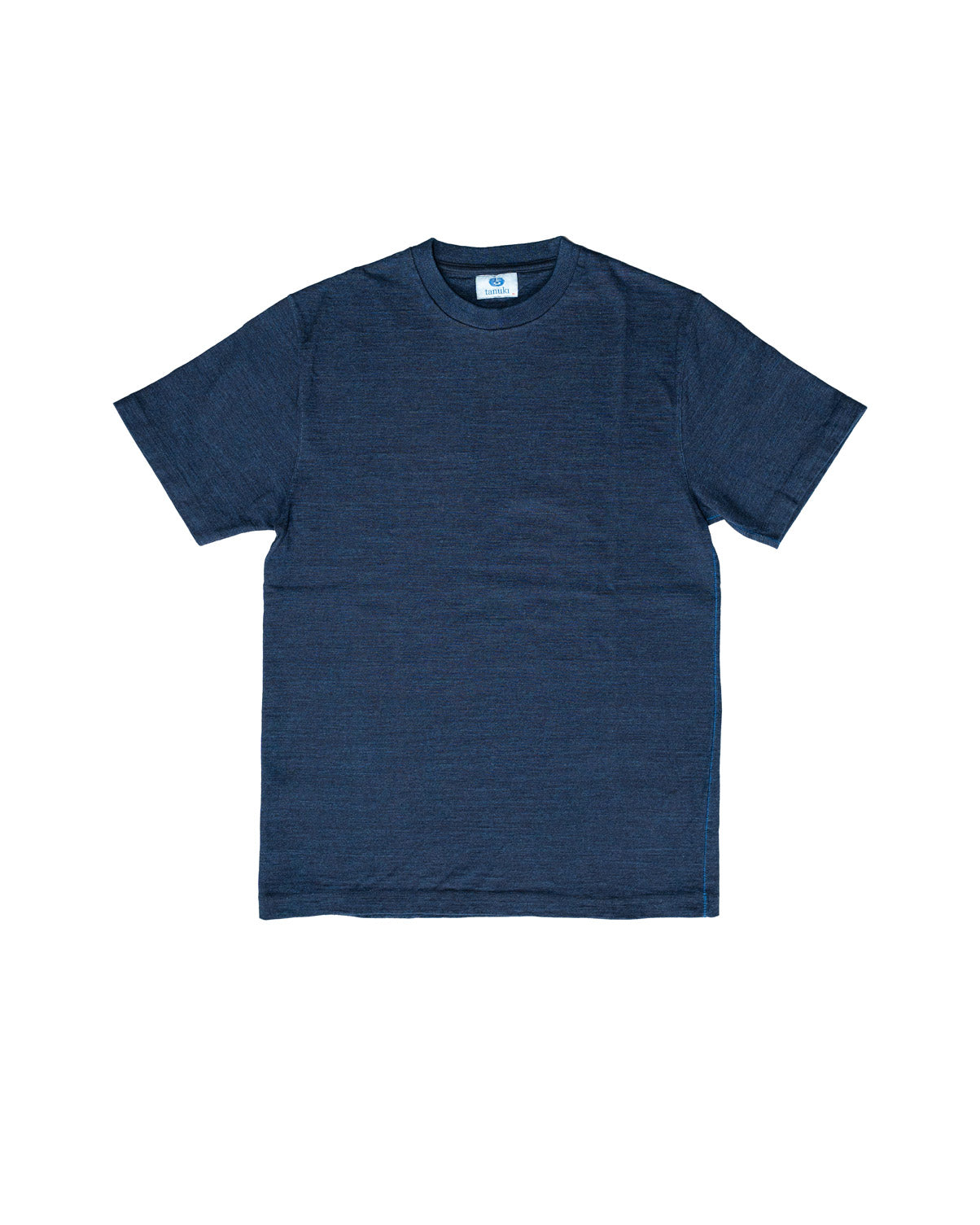 Blue t-shirt on a white background